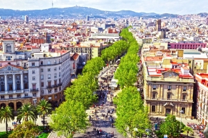 Barcelona - La Rambla Caddesi | Troya Tur