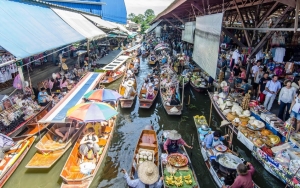 Bangkok Floating Market | Troya Tur