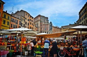 Roma - Campo de Fiori Meydanı - Troya Tur