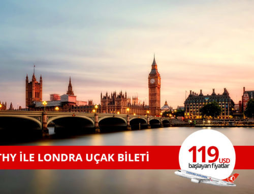 THY ile Londra uçak bileti 119 USD’den başlayan fiyatlarla